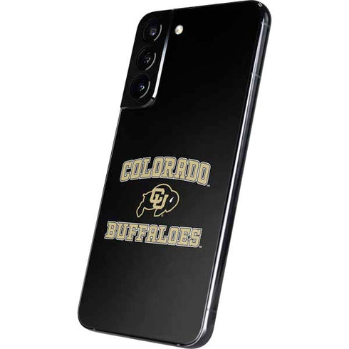 University of Colorado CU Logo on Gold Galaxy S22 Plus Skin